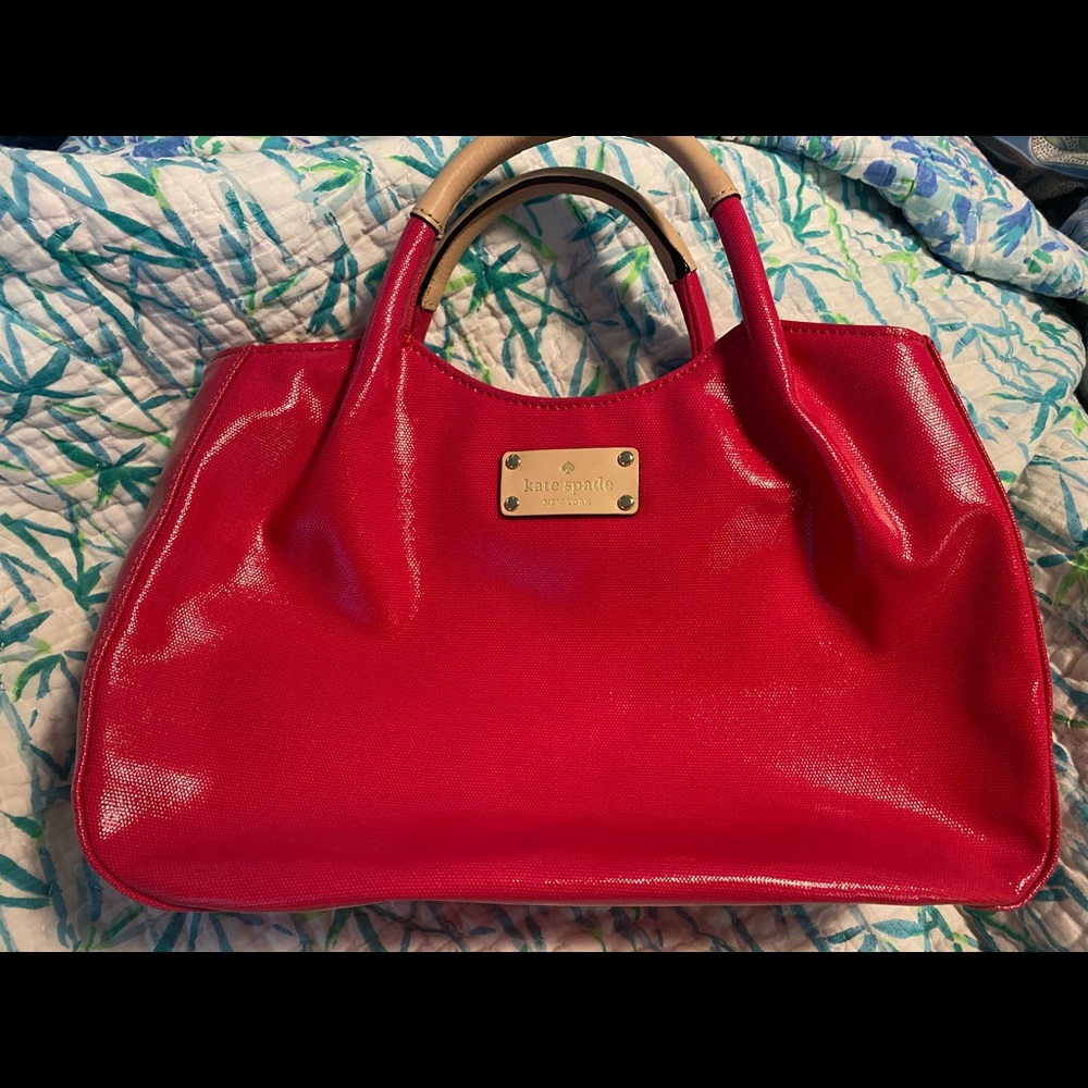 Pink Kate spade bag